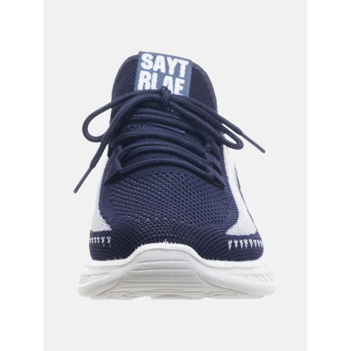 Contrast Print Low Top Lace Up Sneakers-men-shoes-sneakers-image-3