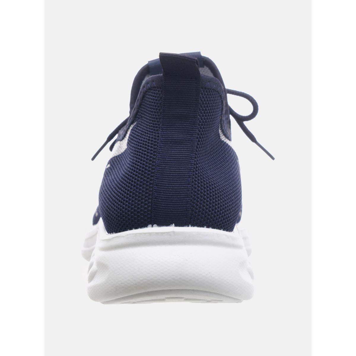 Contrast Print Low Top Lace Up Sneakers-men-shoes-sneakers-image-4