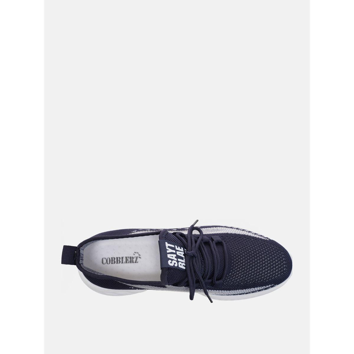 Contrast Print Low Top Lace Up Sneakers-men-shoes-sneakers-image-6