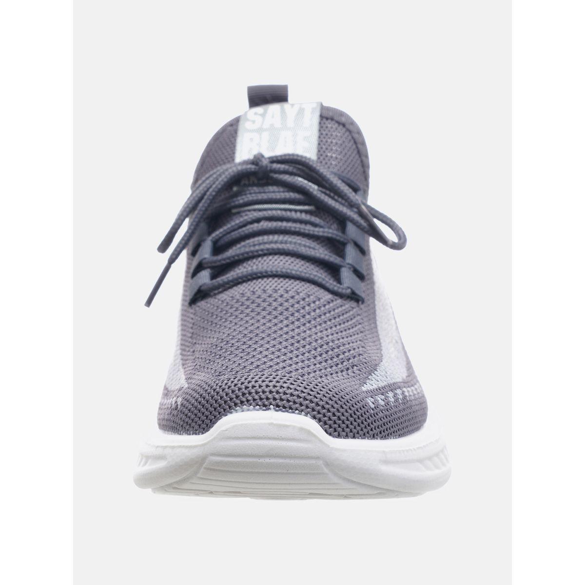 Contrast Print Low Top Lace Up Sneakers-men-shoes-sneakers-image-3