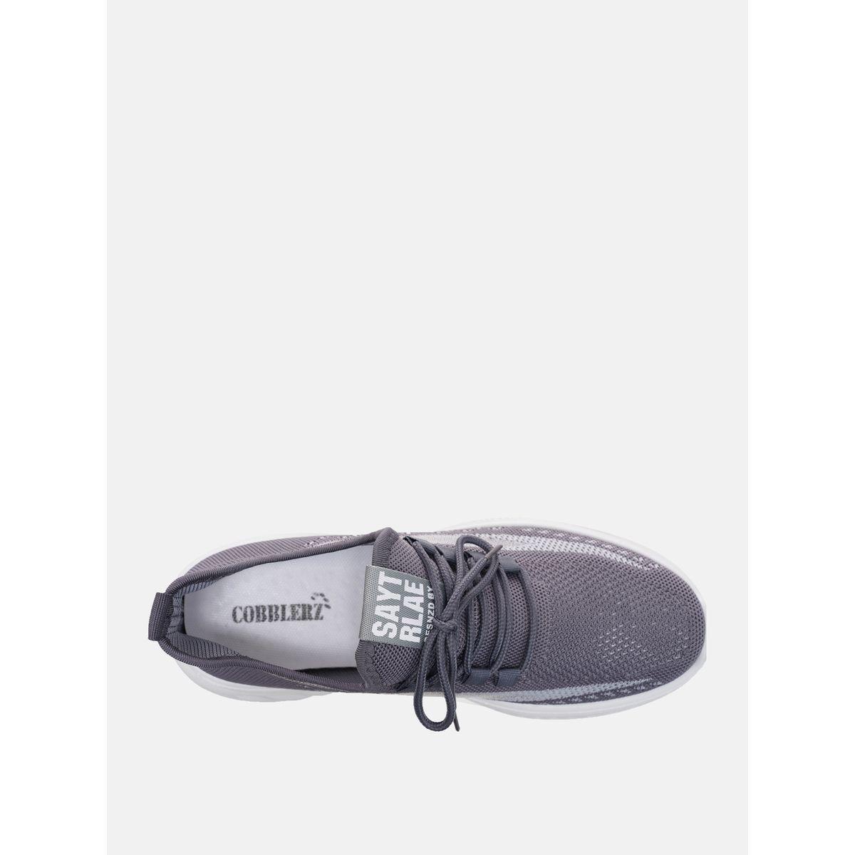 Contrast Print Low Top Lace Up Sneakers-men-shoes-sneakers-image-6