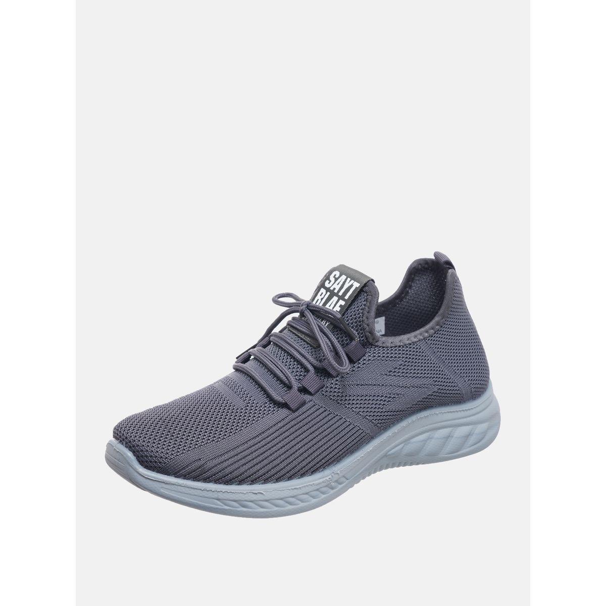 Mesh Texture Low Top Slip On Sneakers-men-shoes-sneakers-image-2