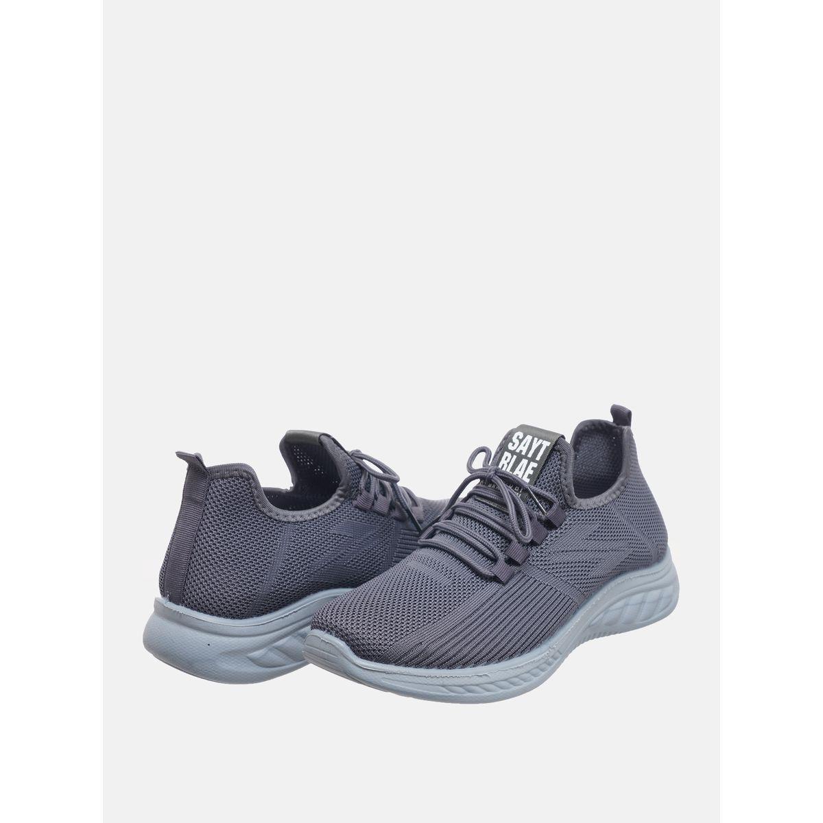 Mesh Texture Low Top Slip On Sneakers-men-shoes-sneakers-image-5
