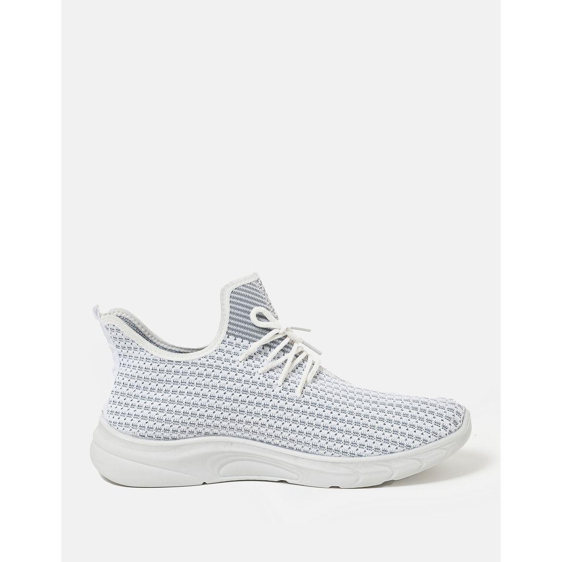 Cobblerz Textured Low Top Lace Up Sneakers-men-shoes-sneakers-image-1