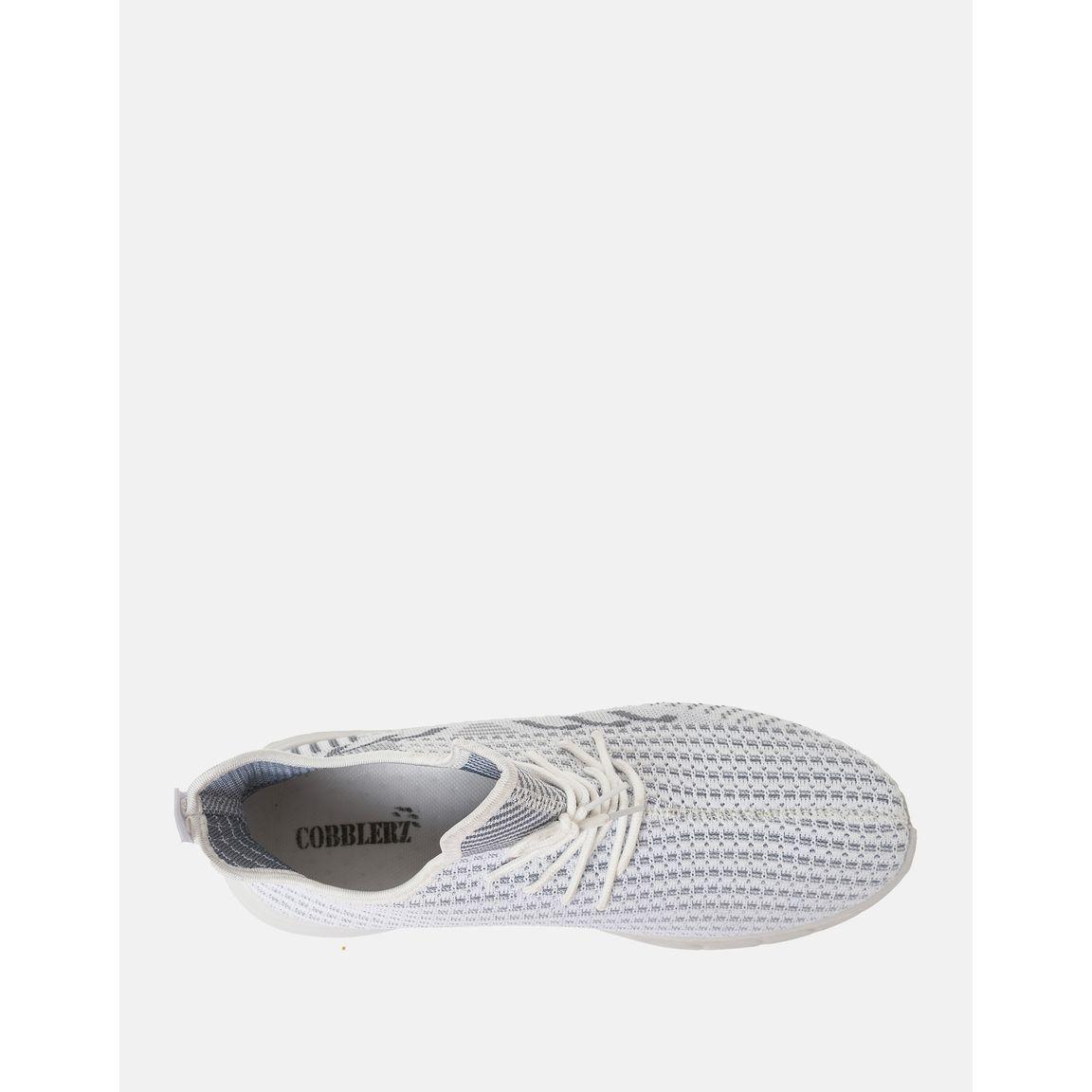 Cobblerz Textured Low Top Lace Up Sneakers-men-shoes-sneakers-image-4