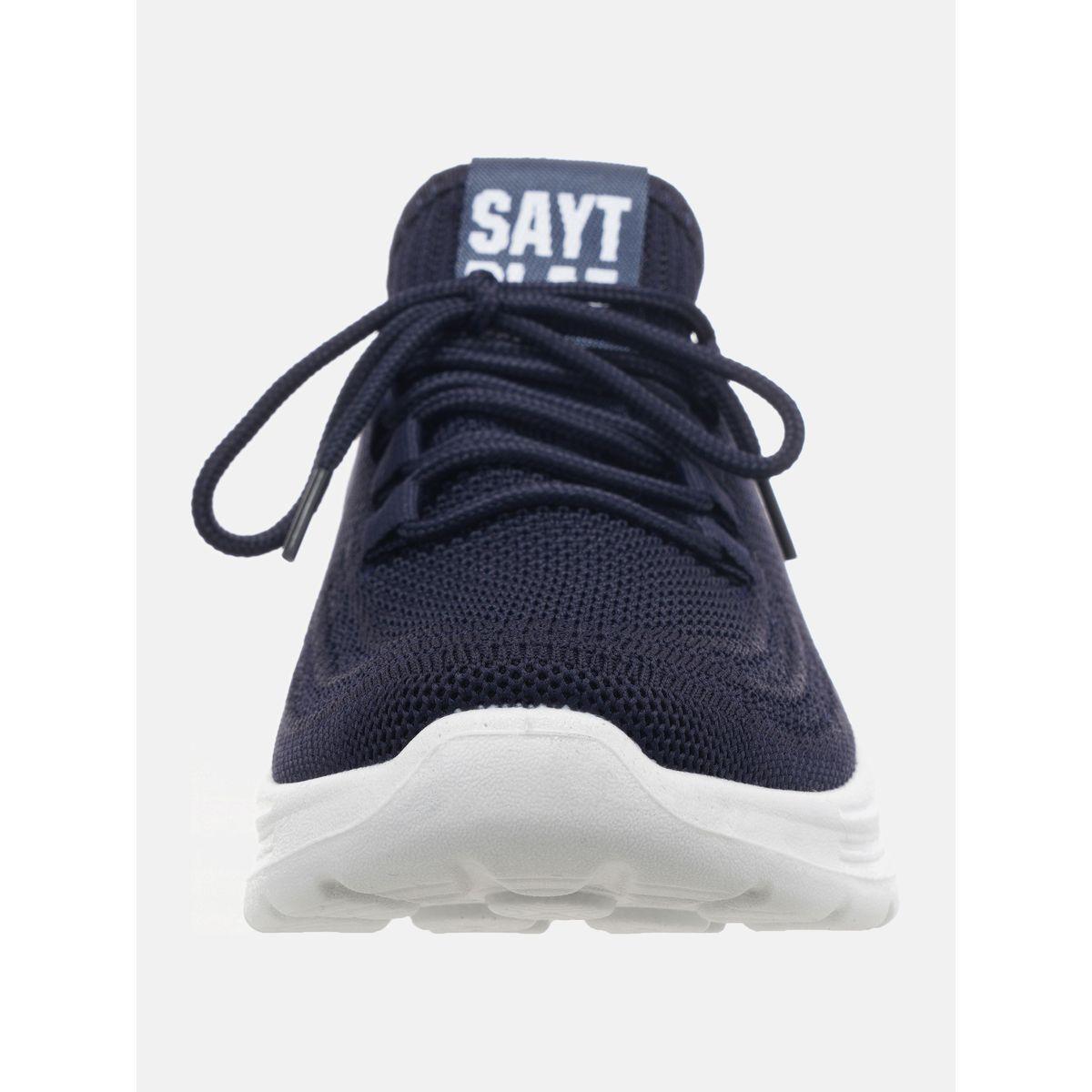 Mesh Insert Low Top Lace Up Sneakers-men-shoes-sneakers-image-3