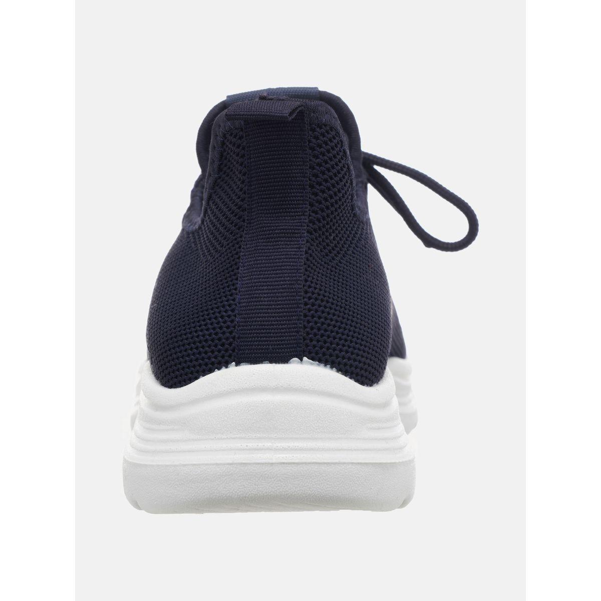 Mesh Insert Low Top Lace Up Sneakers-men-shoes-sneakers-image-4