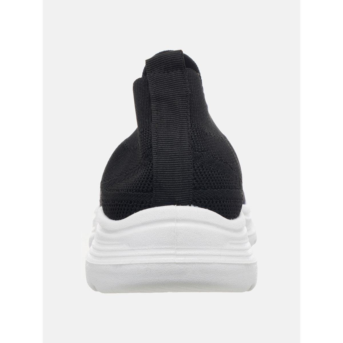 Mesh Texture Low Top Slip On Sneakers-men-shoes-sneakers-image-4