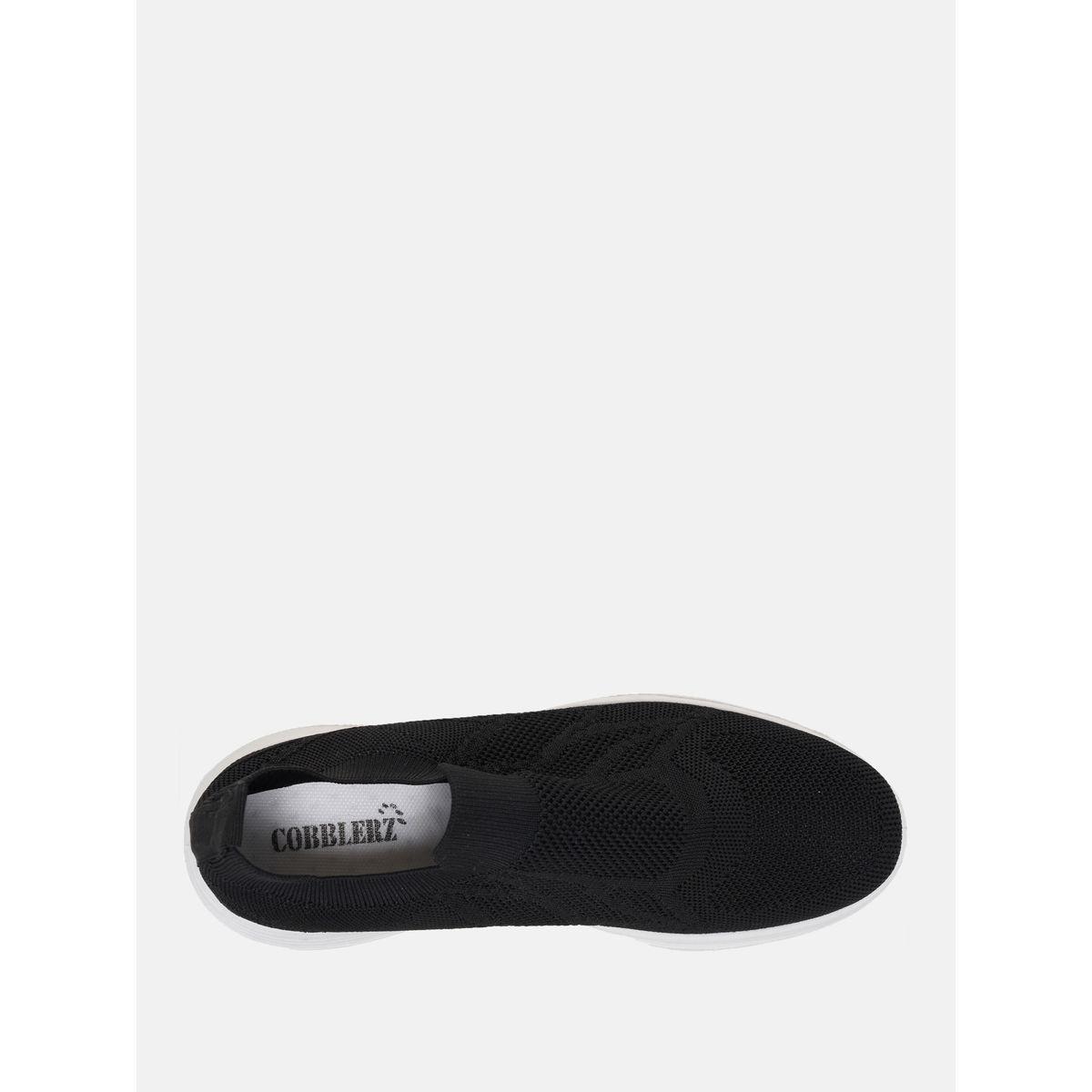 Mesh Texture Low Top Slip On Sneakers-men-shoes-sneakers-image-6