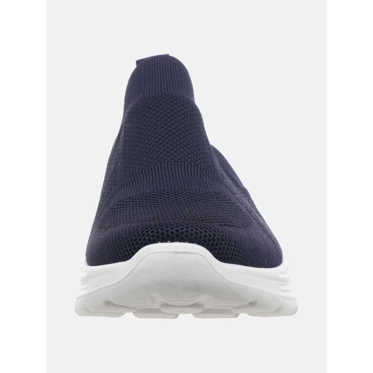 Mesh Texture Low Top Slip On Sneakers-men-shoes-sneakers-image-3