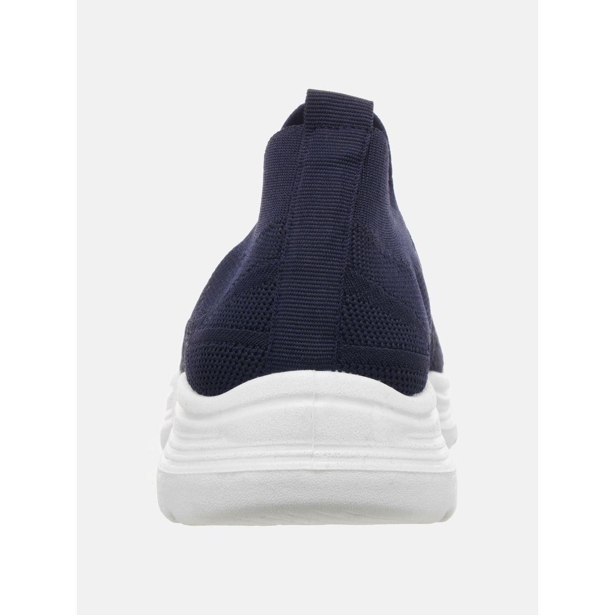 Mesh Texture Low Top Slip On Sneakers-men-shoes-sneakers-image-4