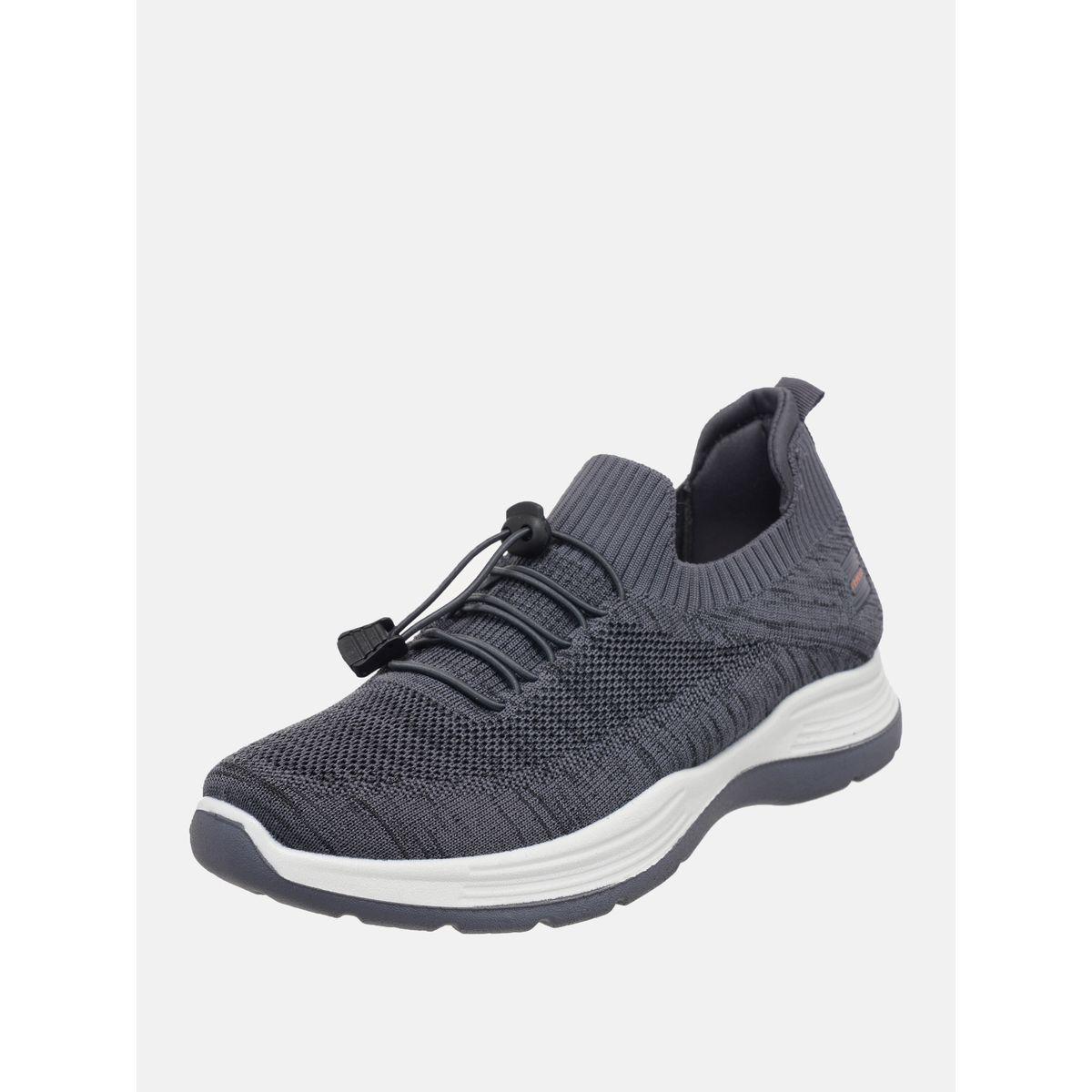 Melange Low Top Drawstring Closure Sneakers-men-shoes-sneakers-image-2