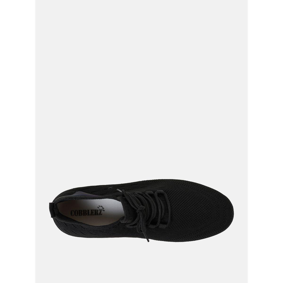 Textured Low Top Lace Up Sneakers-men-shoes-sneakers-image-4