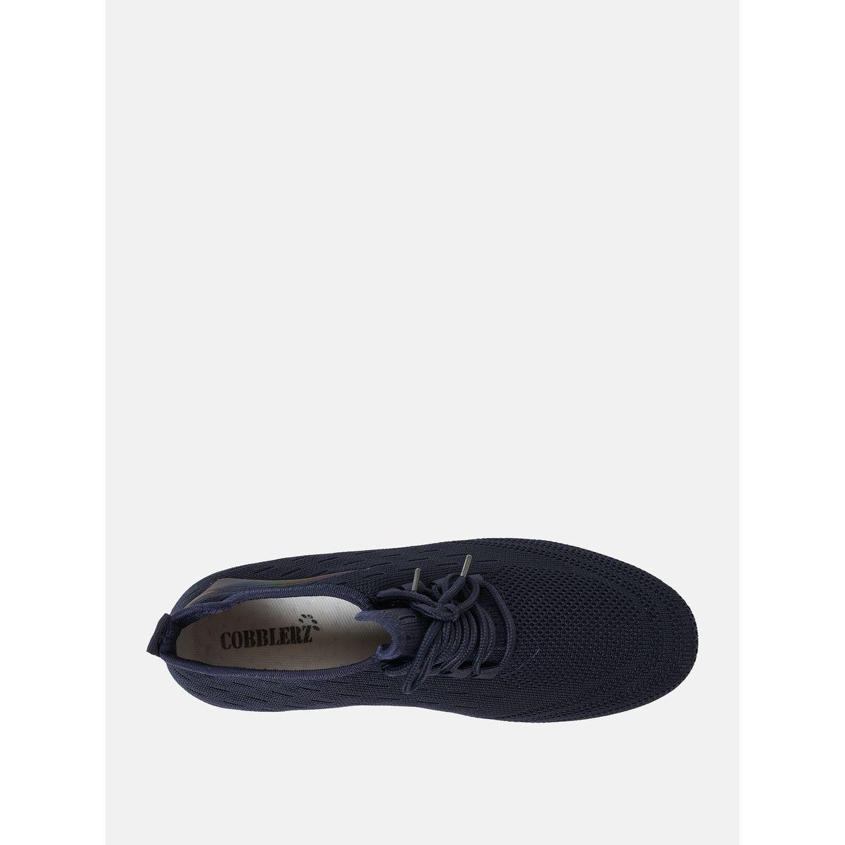 Textured Low Top Lace Up Sneakers-men-shoes-sneakers-image-4