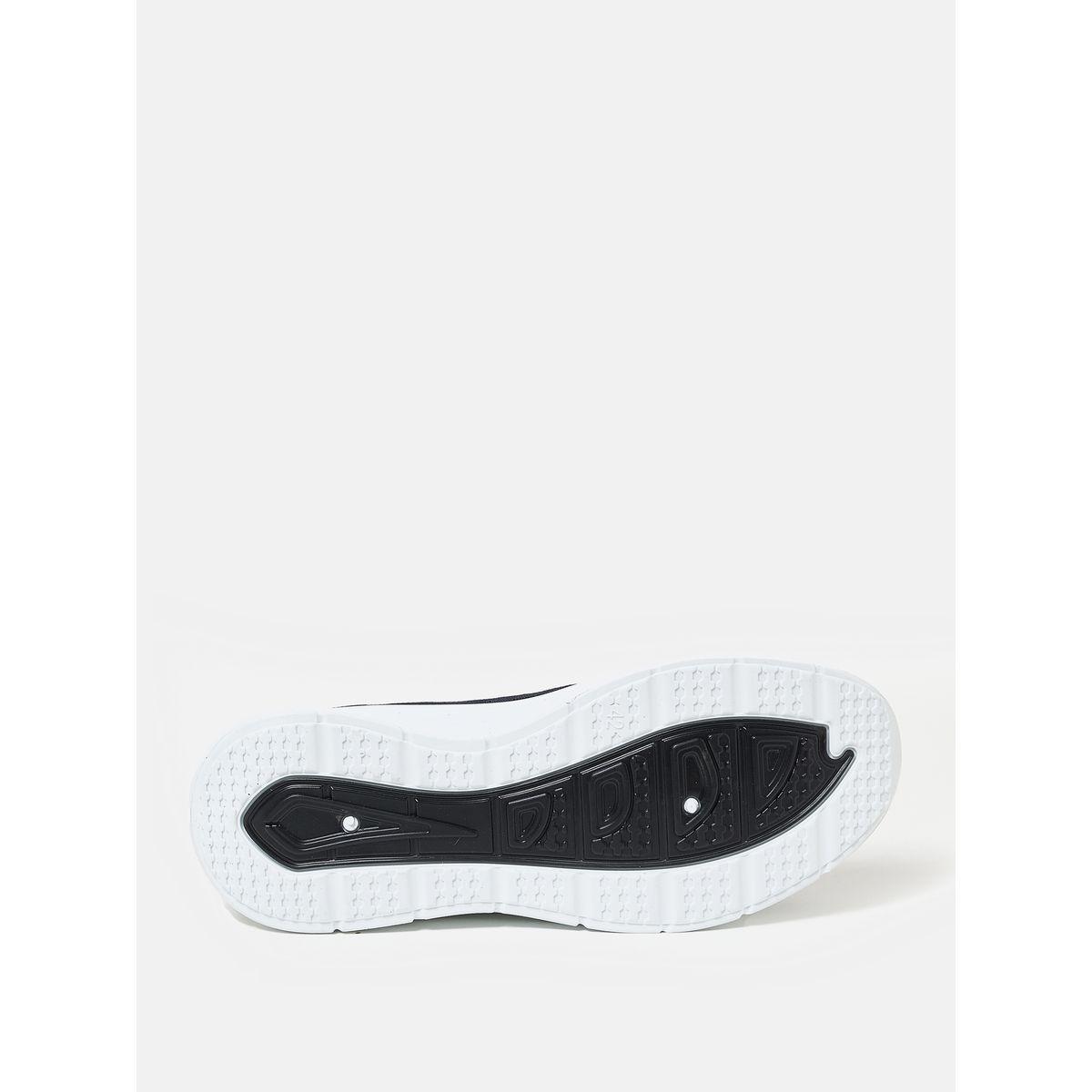 Textured Low Top Lace Up Sneakers-men-shoes-sneakers-image-1