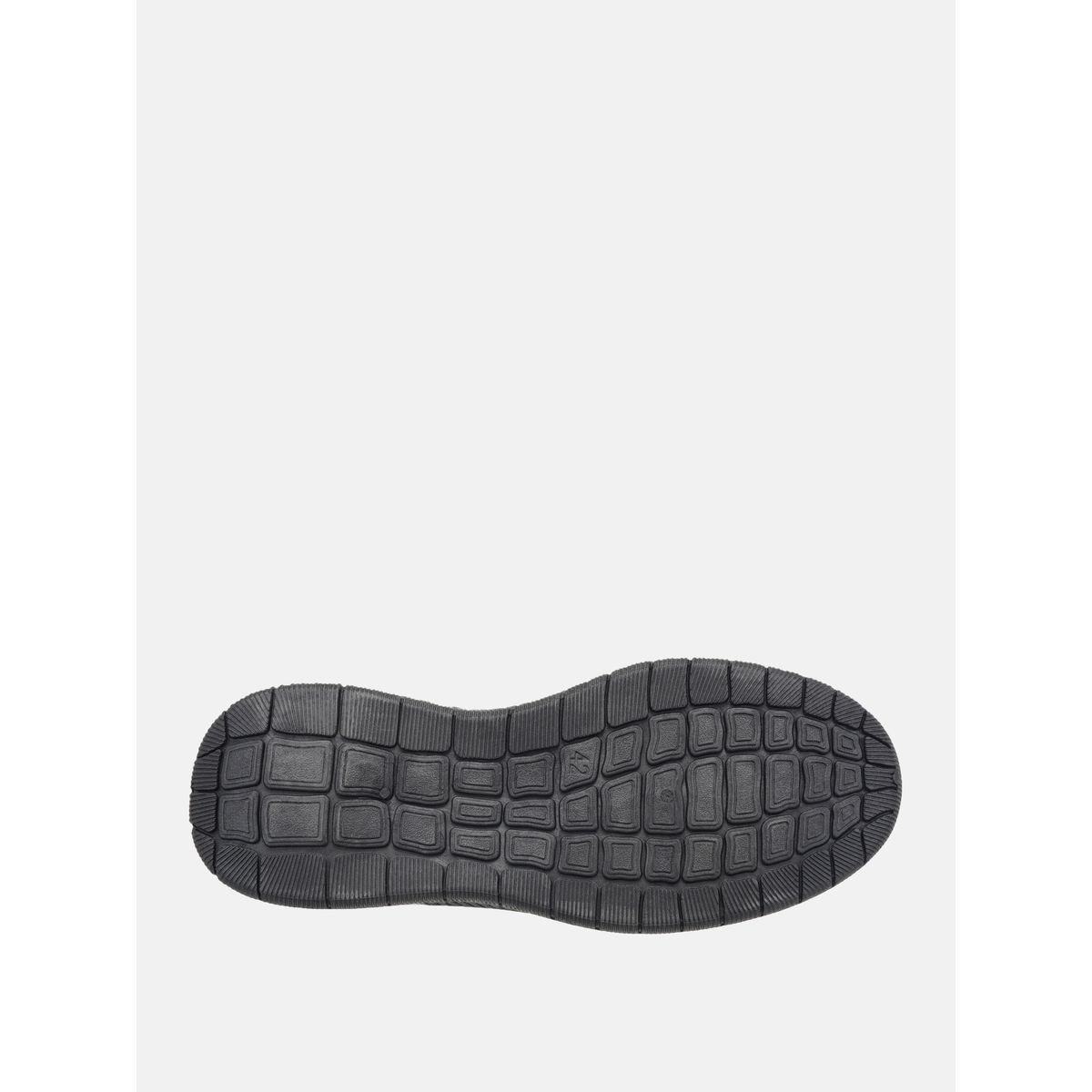 Contrast Texture Low Top Slip On Sneakers-men-shoes-sneakers-image-7