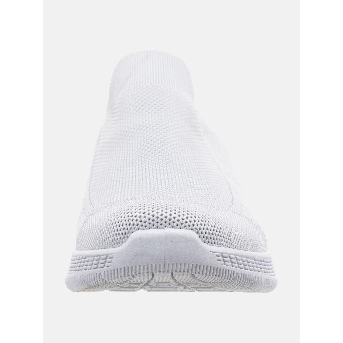 Mesh Texture Low Top Slip On Sneakers-men-shoes-sneakers-image-5