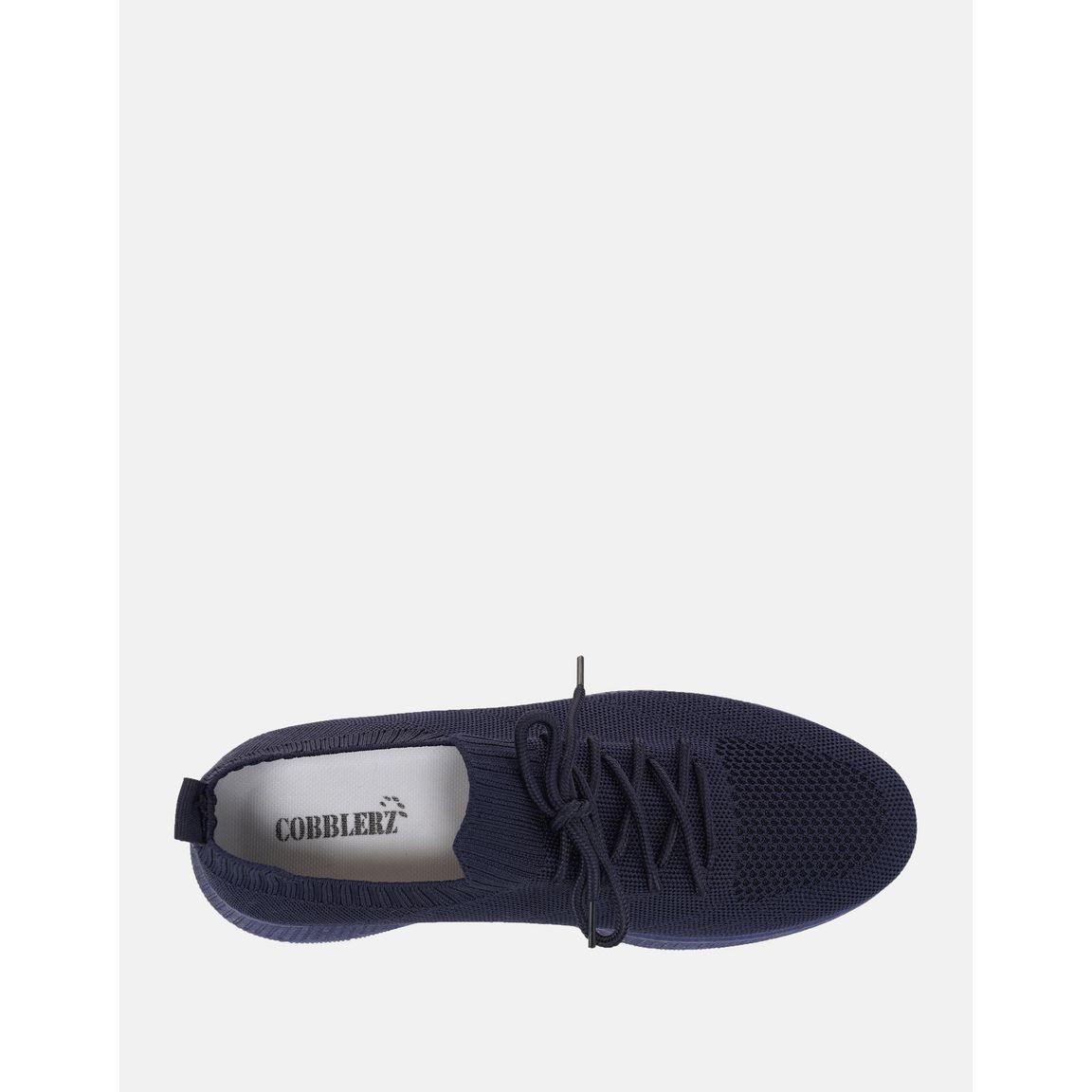 Cobblerz Textured Low Top Lace Up Sneakers-men-shoes-sneakers-image-6