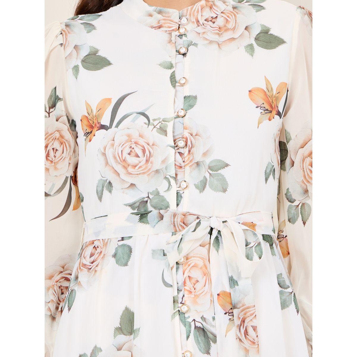 فستان طويل بطبعة زهور وازرار-women-clothing-dresses-image-3