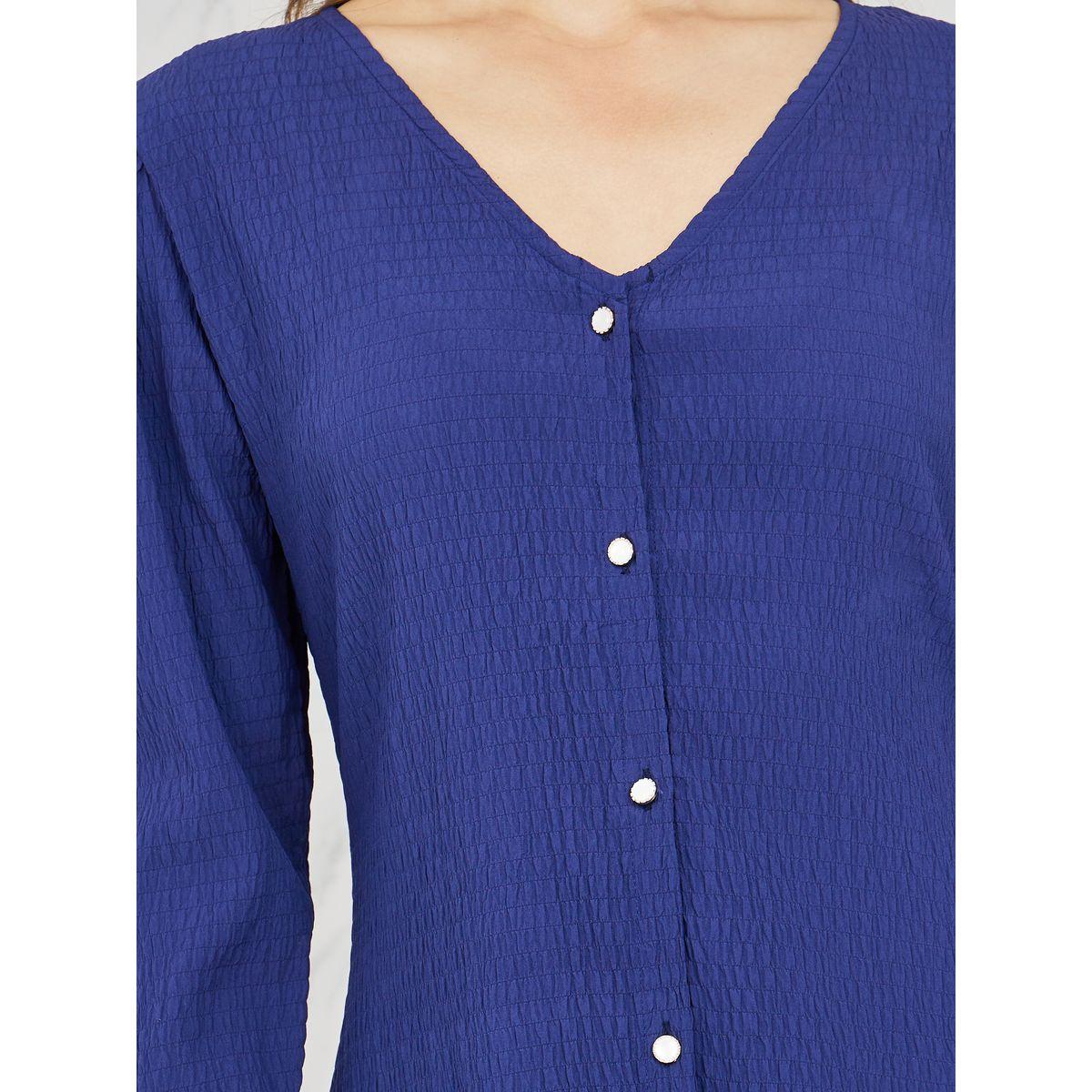 فستان طويل بتفاصيل بارزة الملمس وازرار غلق-women-clothing-dresses-image-3