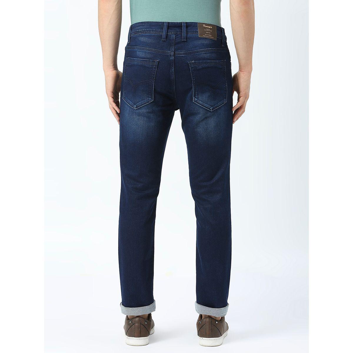 جينز بقصة سليم فت وخصر متوسط إنتيجريتي × ستايلي-men-clothing-bottoms-jeans-image-4
