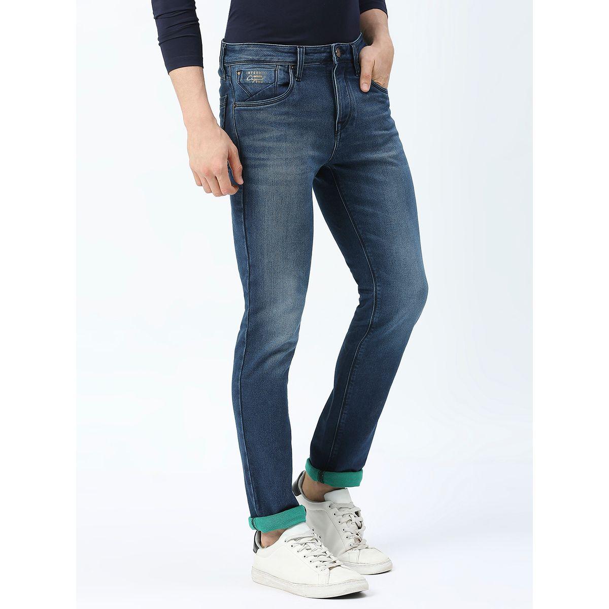 Integriti X Styli Mid Rise Faded Jeans with Button Closure-men-clothing-bottoms-jeans-image-3