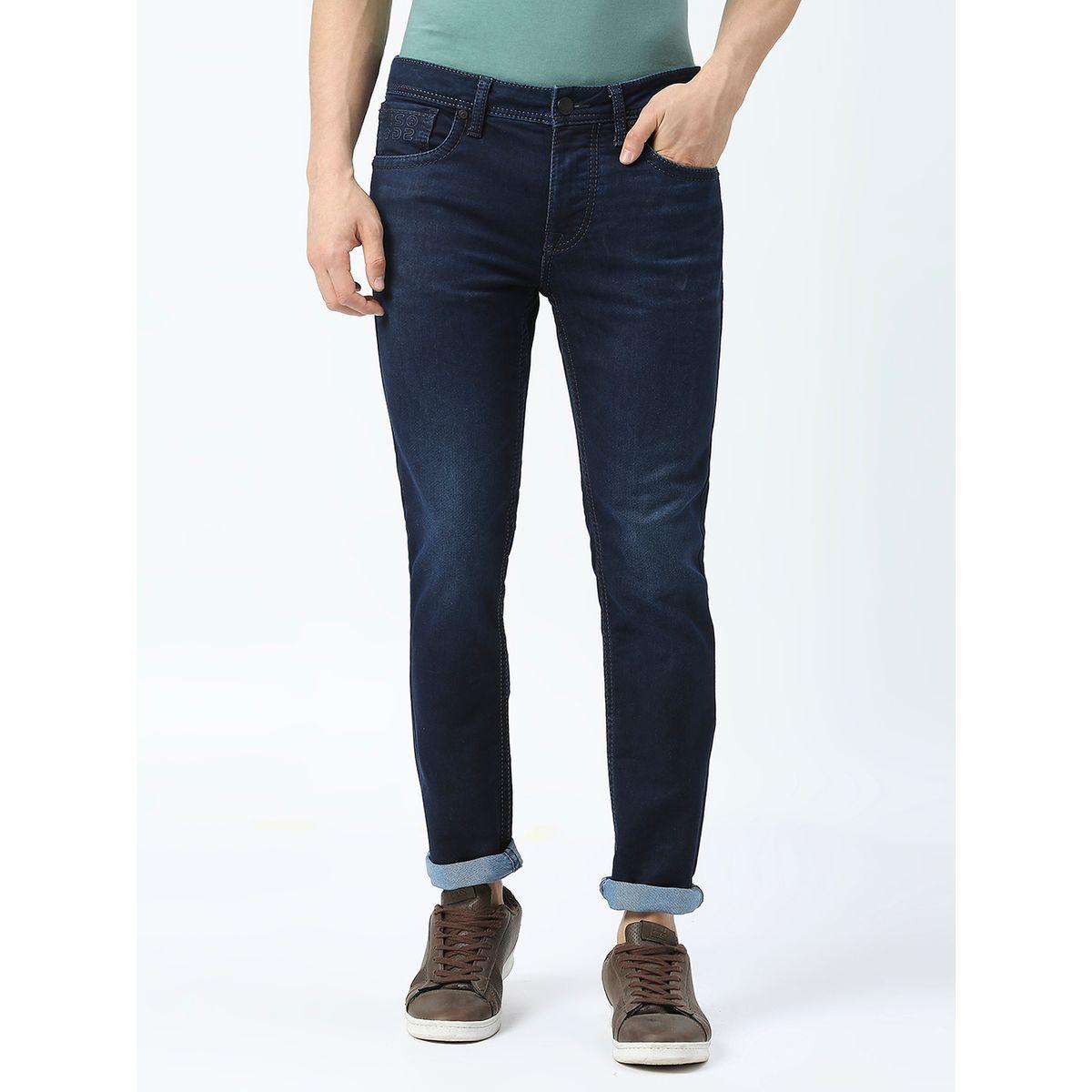 Integriti X Styli Mid Rise Low Fade Jeans with Button Closure-men-clothing-bottoms-jeans-image-1