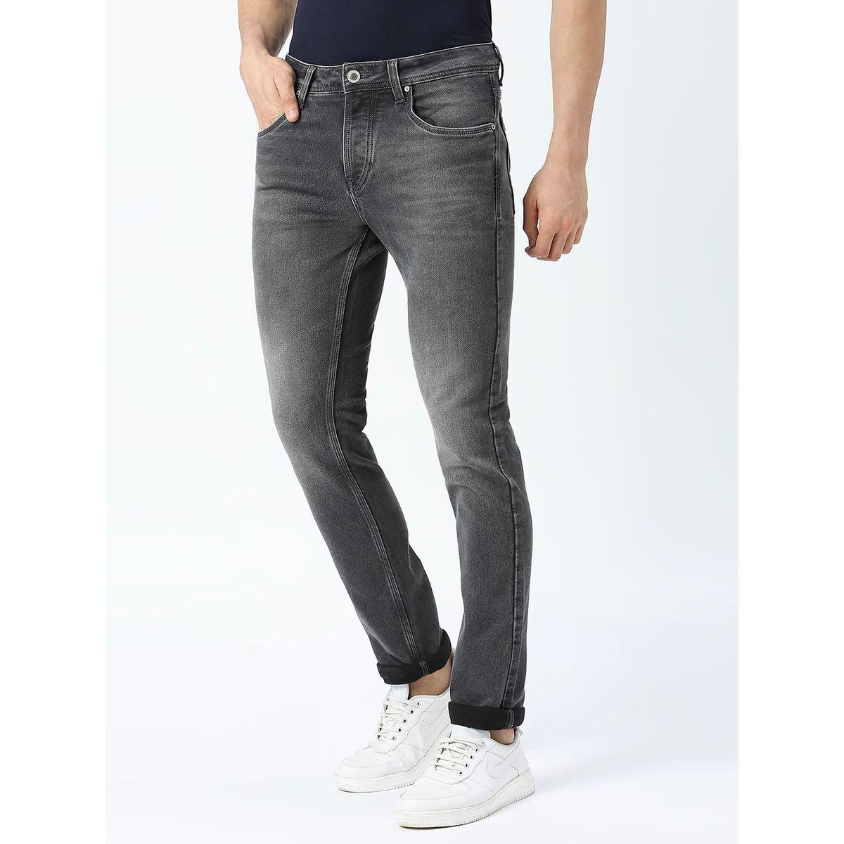 جينز بخصر متوسط وتفاصيل جيوب إنتيجريتي × ستايلي-men-clothing-bottoms-jeans-image-2