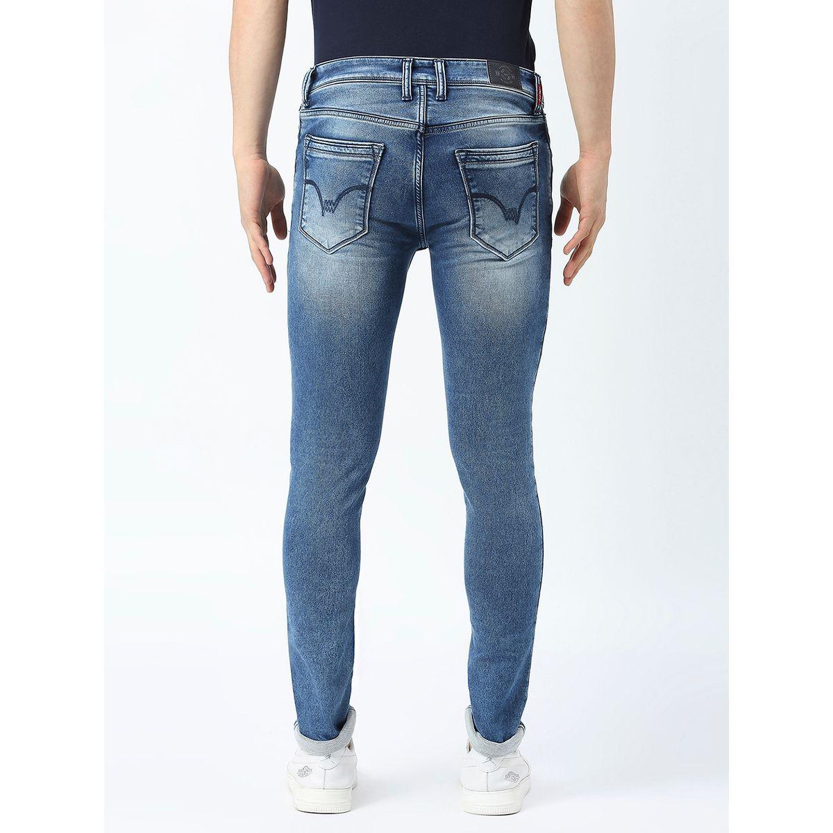 Lawman X Styli  Mid Rise Skinny Fit Faded Jeans with Pockets-men-clothing-bottoms-jeans-image-4