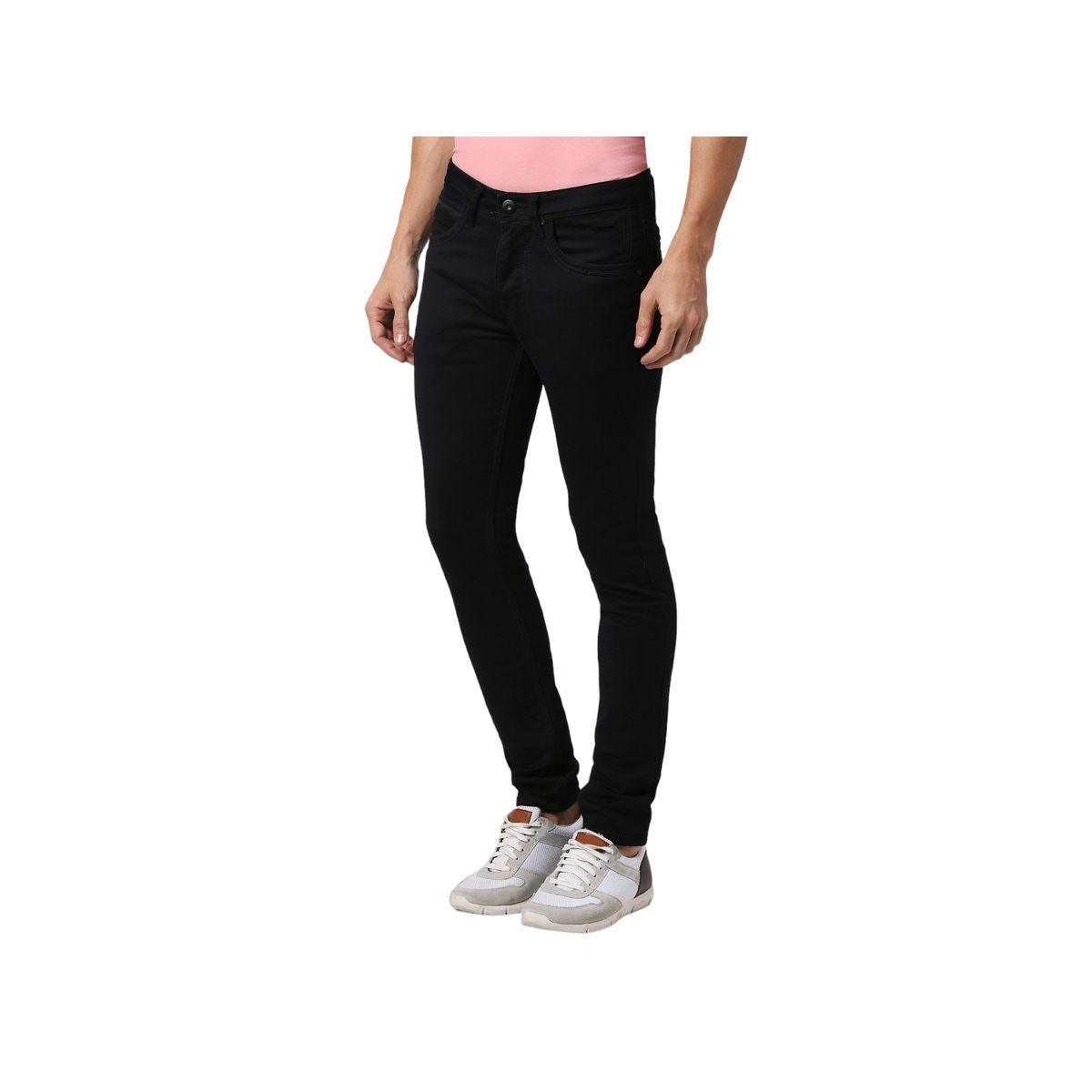 جينز بقصة سكيني وخصر متوسط مع جيوب لومان × ستايلي-men-clothing-bottoms-jeans-image-5