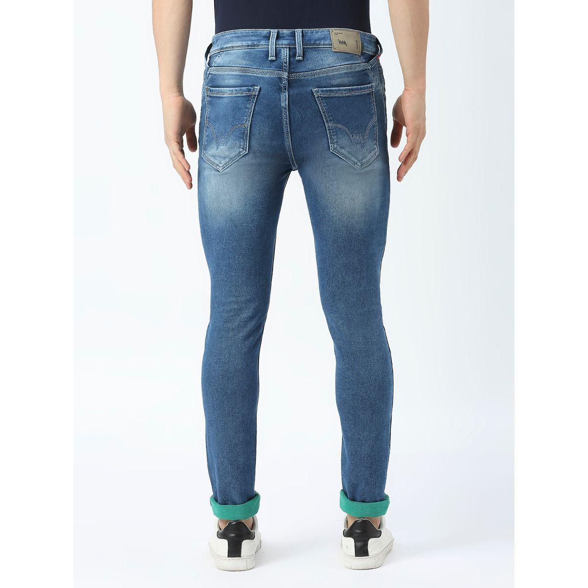 جينز بقصة سكيني وخصر متوسط مع جيوب لومان × ستايلي-men-clothing-bottoms-jeans-image-4