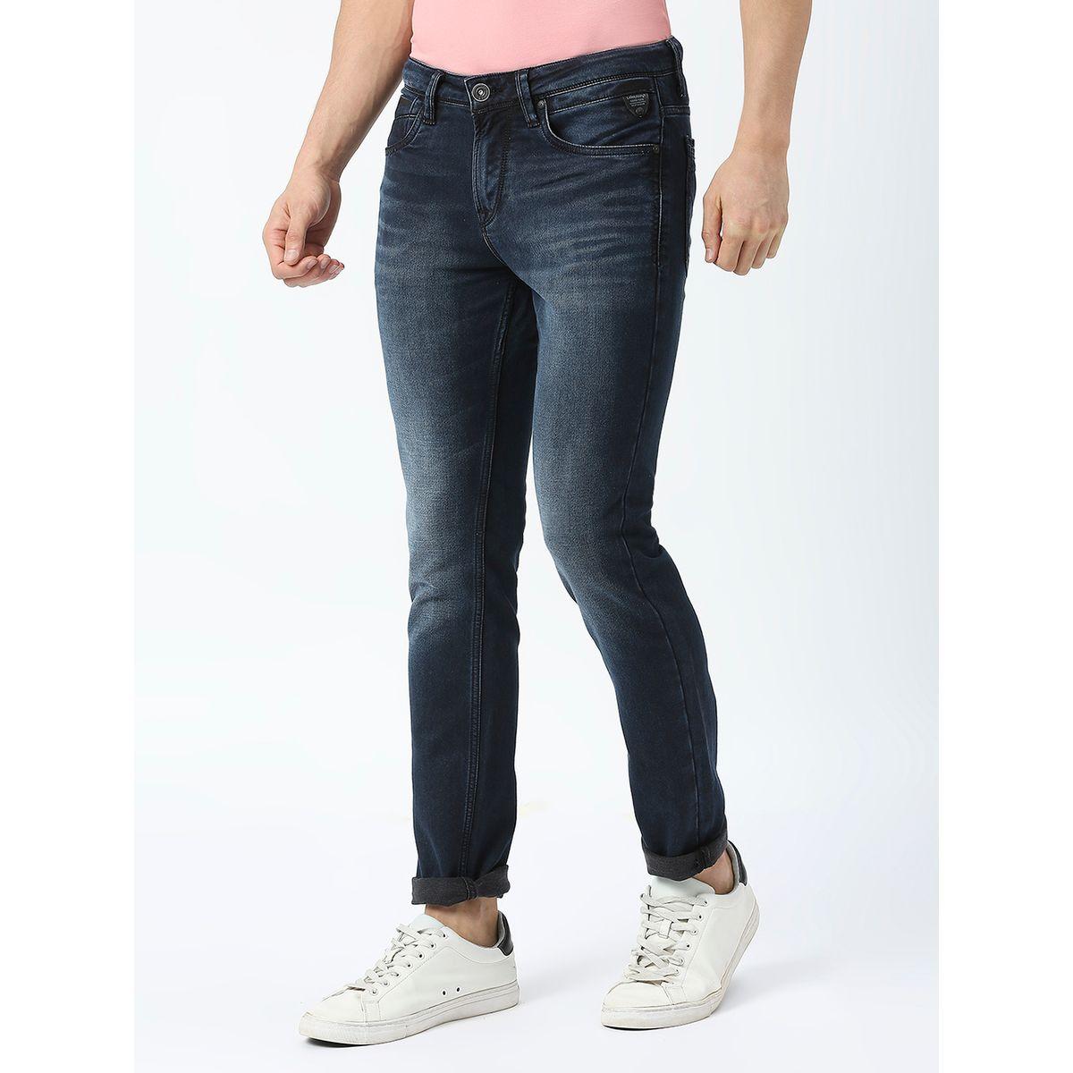 جينز بقصة سكيني وخصر متوسط مع جيوب لومان بي جي 3 × ستايلي-men-clothing-bottoms-jeans-image-2