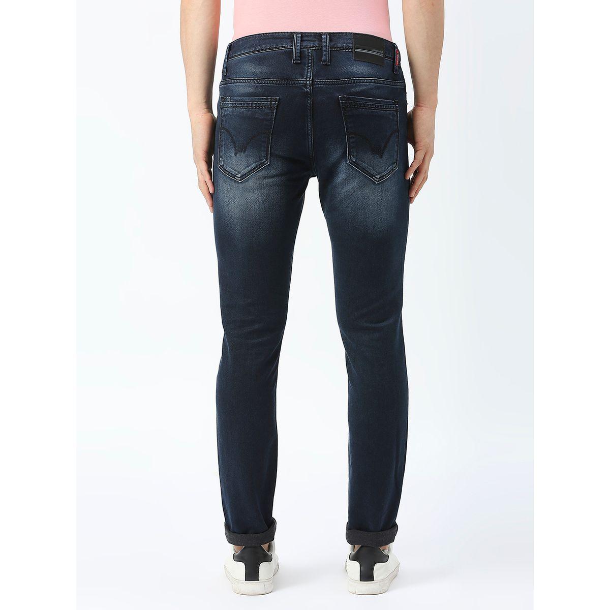 جينز بقصة سكيني وخصر متوسط مع جيوب لومان بي جي 3 × ستايلي-men-clothing-bottoms-jeans-image-4