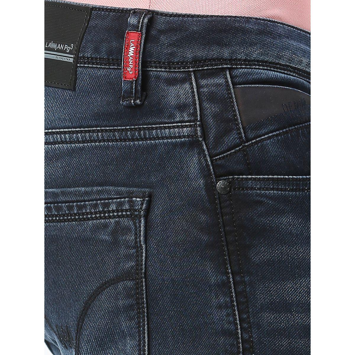 جينز بقصة سكيني وخصر متوسط مع جيوب لومان بي جي 3 × ستايلي-men-clothing-bottoms-jeans-image-5