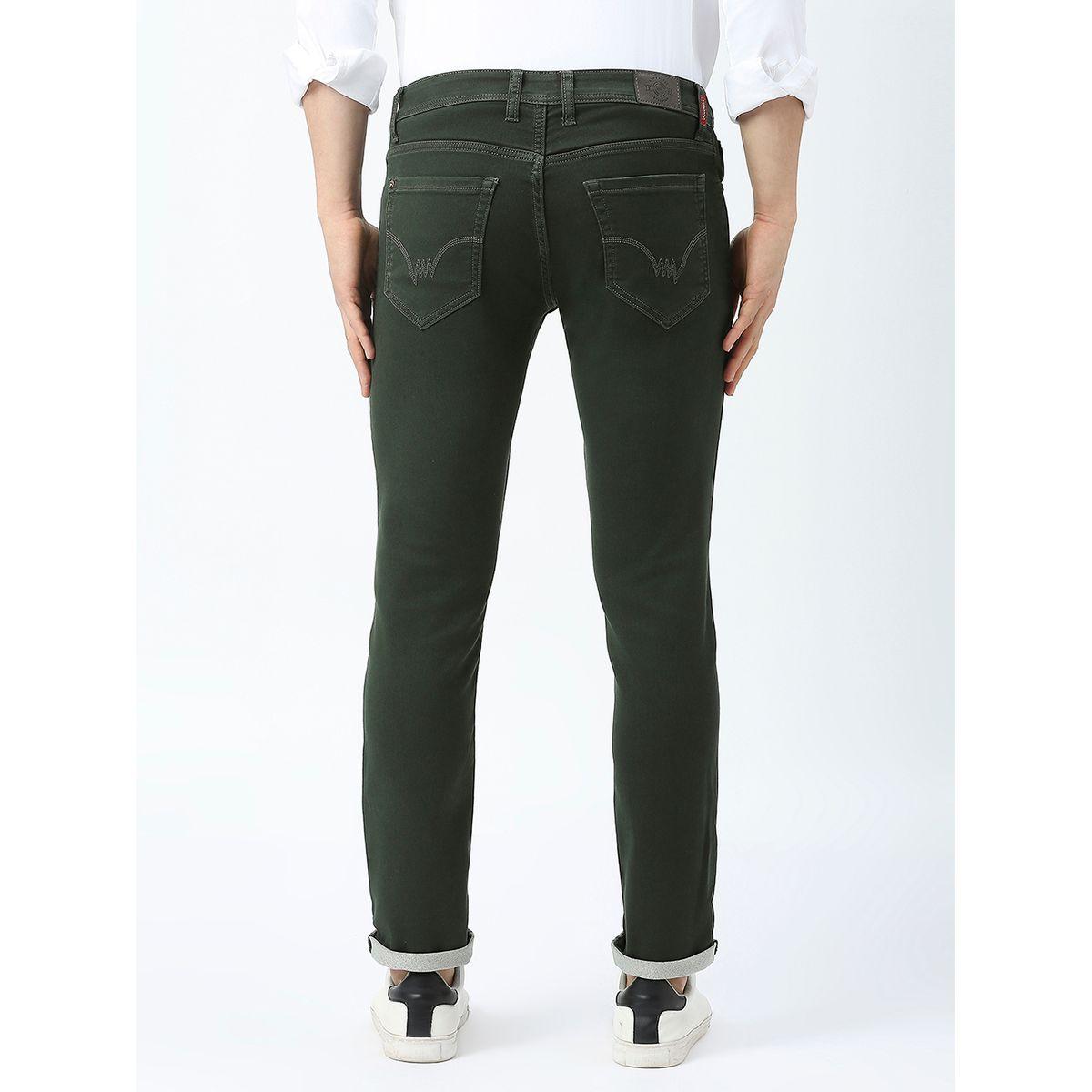 جينز بقصة سكيني وخصر متوسط مع جيوب لومان × ستايلي-men-clothing-bottoms-jeans-image-4