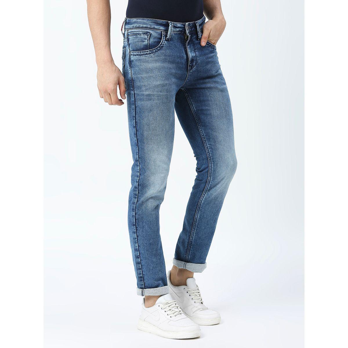 Lawmanpg3 X Styli  Mid Rise Slim Fit Faded Jeans with Pockets-men-clothing-bottoms-jeans-image-3