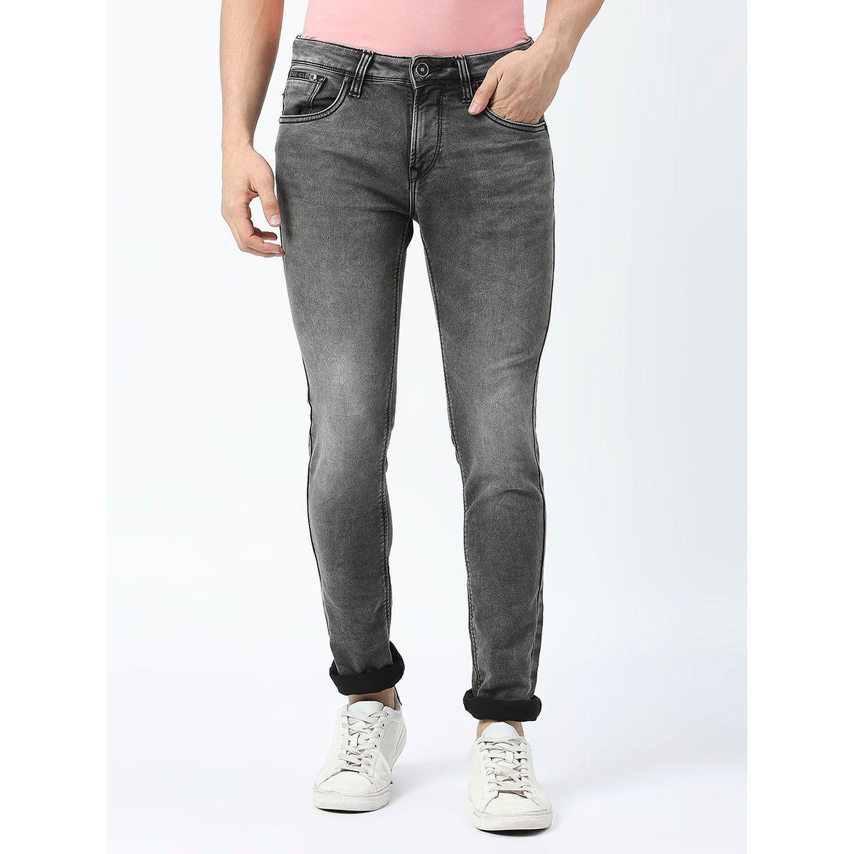 Lawman X Styli  Mid Rise Skinny Fit Faded Jeans with Pockets-men-clothing-bottoms-jeans-image-1