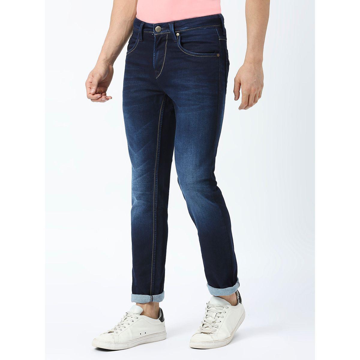 جينز بقصة سكيني وخصر متوسط لومان بي جي 3 × ستايلي-men-clothing-bottoms-jeans-image-2