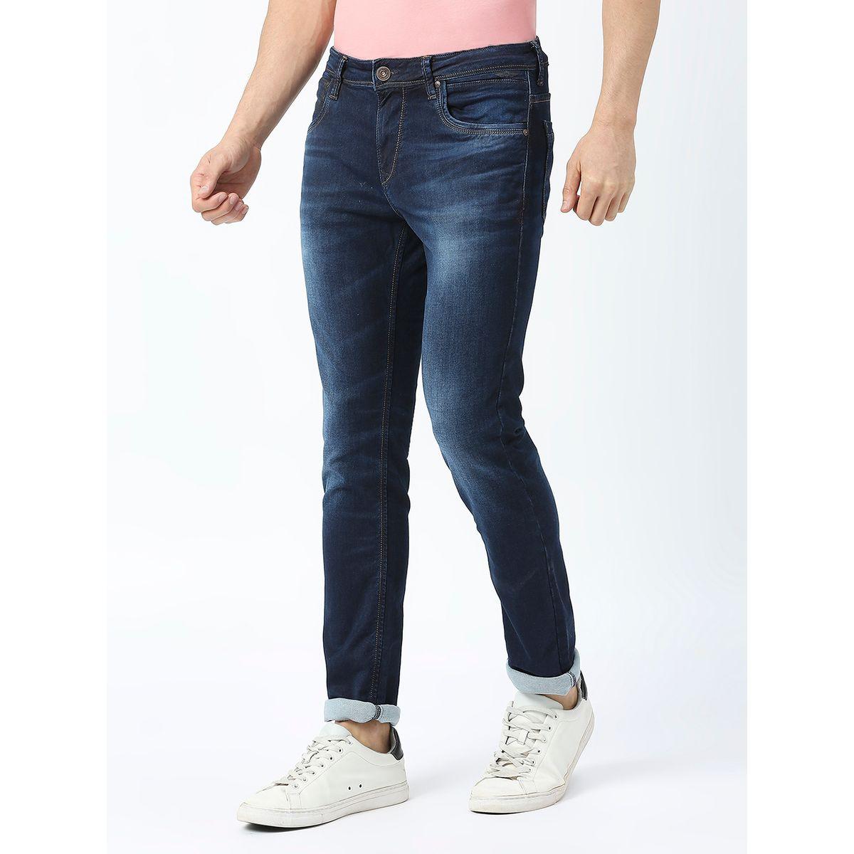 Lawman X Styli  Mid Rise Slim Fit Low Fade Jeans with Belt Loops-men-clothing-bottoms-jeans-image-2