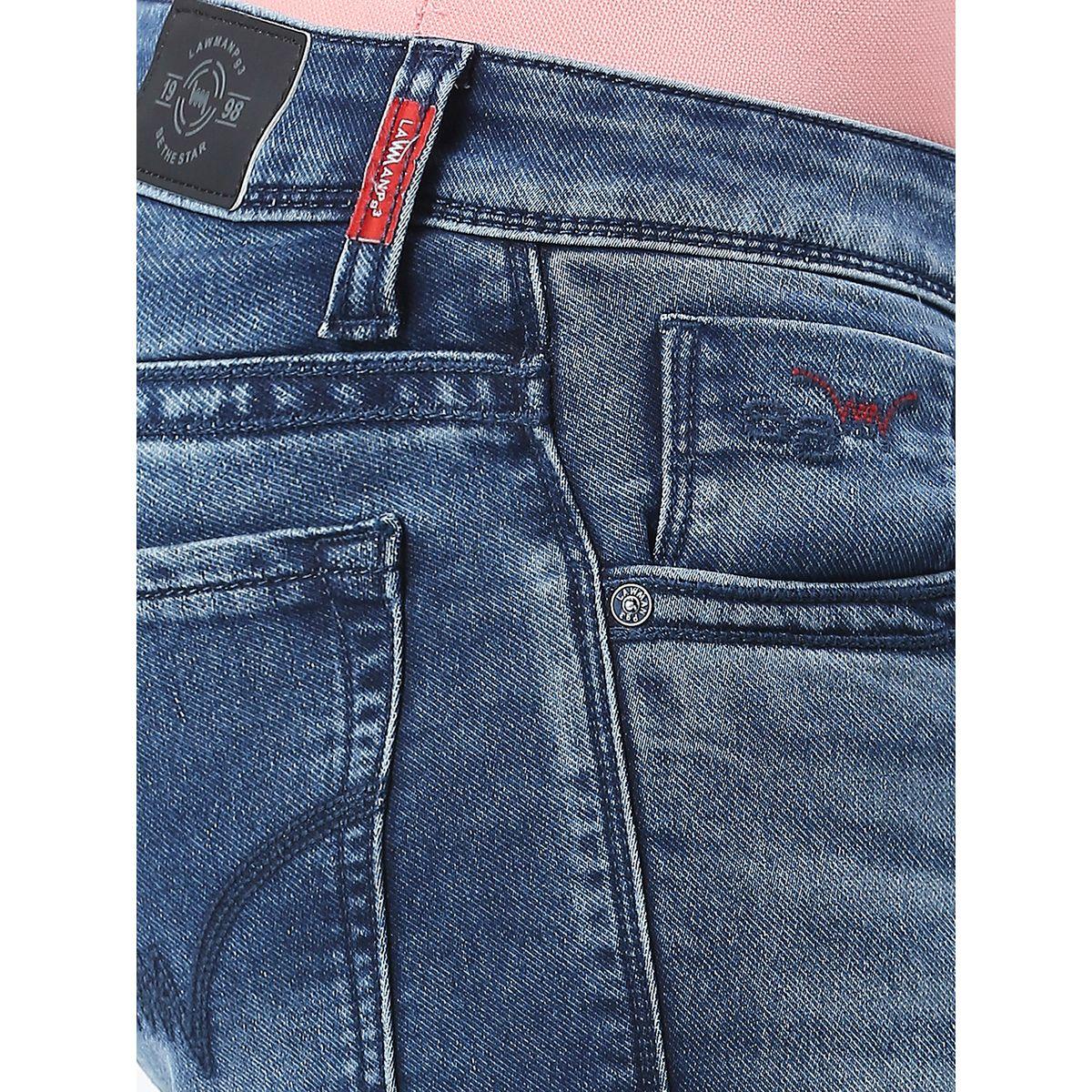 جينز بتفاصيل لون باهت وزر غلق-men-clothing-bottoms-jeans-image-5