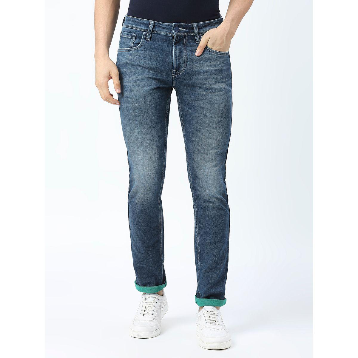 Lawmanpg3 Mid Rise Slim Fit Faded Jeans with Pockets-men-clothing-bottoms-jeans-image-1