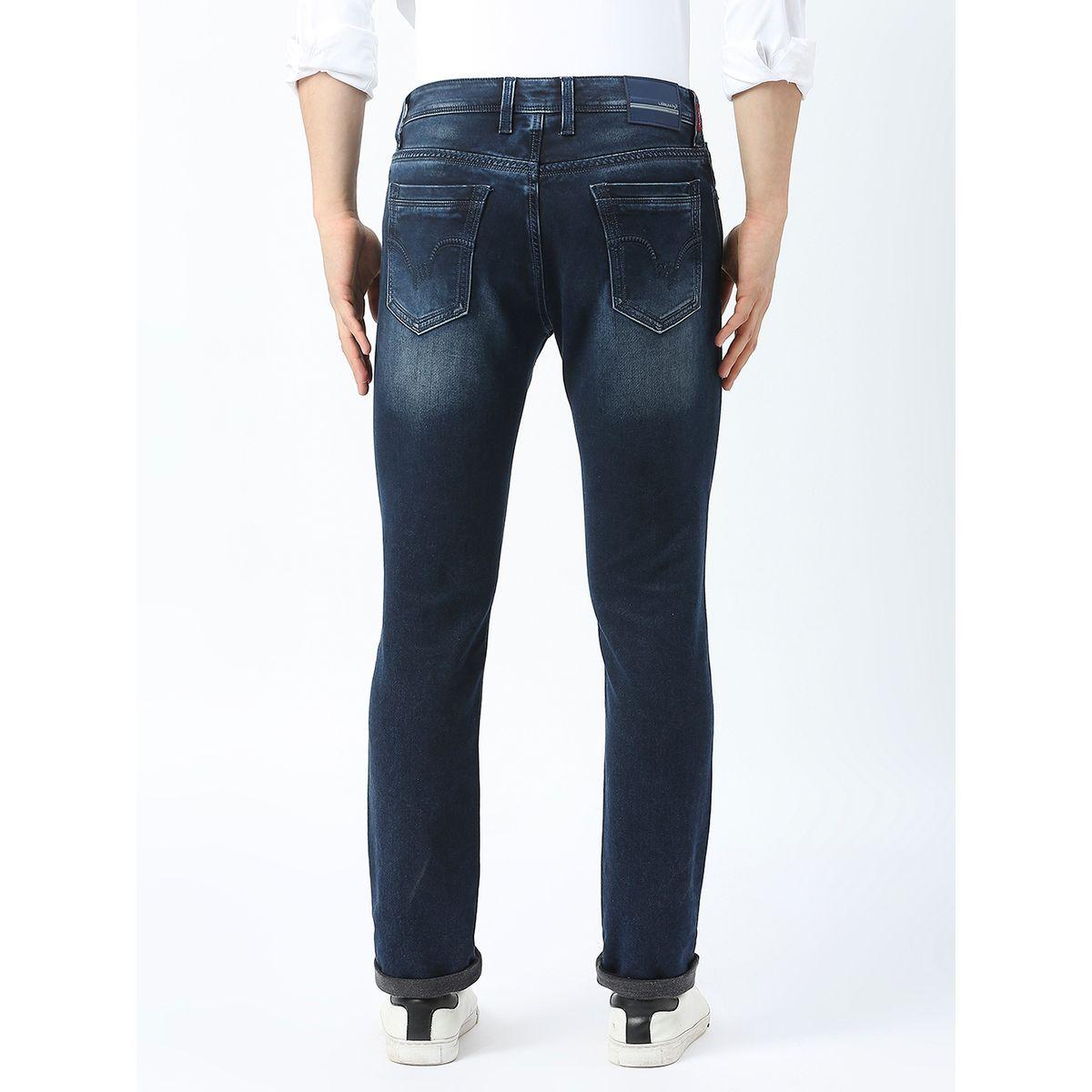 Lawman X Styli  Mid Rise Slim Fit Faded Jeans with Pockets-men-clothing-bottoms-jeans-image-4