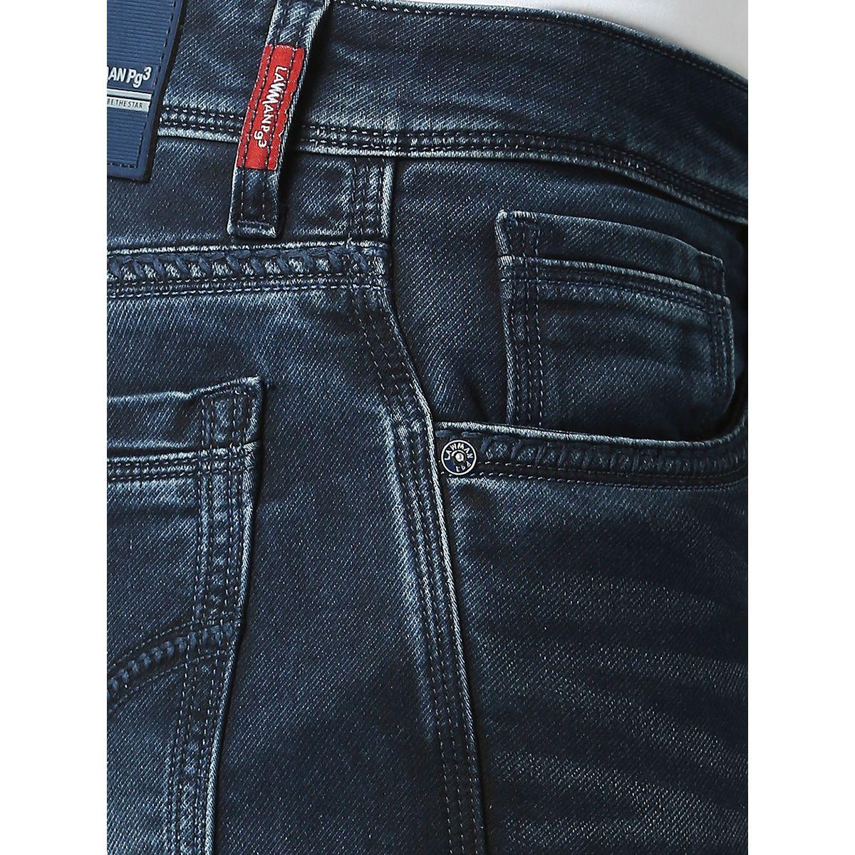 Lawman X Styli  Mid Rise Slim Fit Faded Jeans with Pockets-men-clothing-bottoms-jeans-image-5