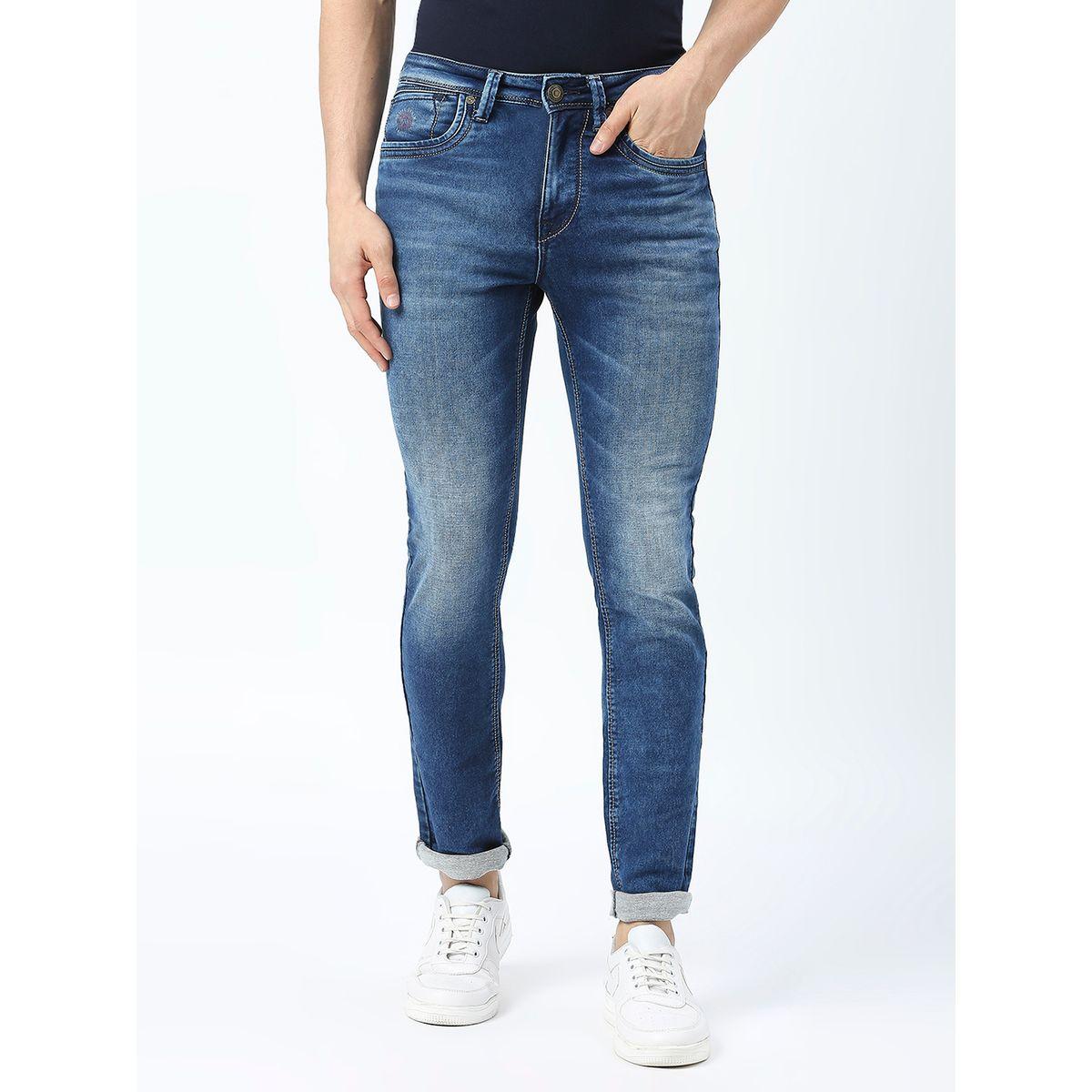 Lawmanpg3 Mid Rise Skinny Fit Faded Jeans with Pockets-men-clothing-bottoms-jeans-image-1