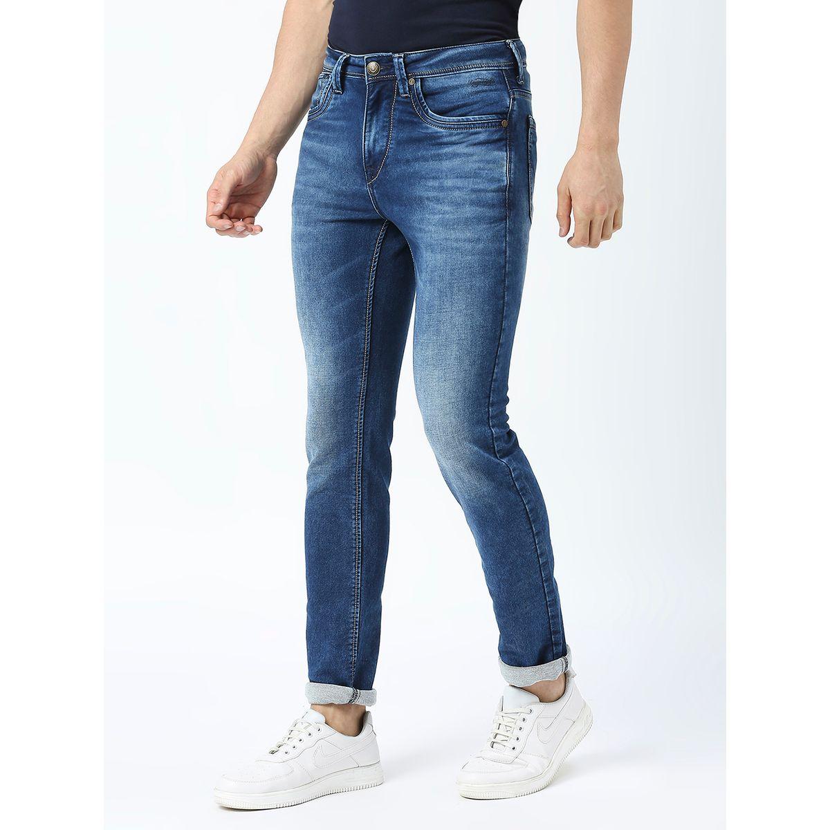 Lawmanpg3 Mid Rise Skinny Fit Faded Jeans with Pockets-men-clothing-bottoms-jeans-image-2