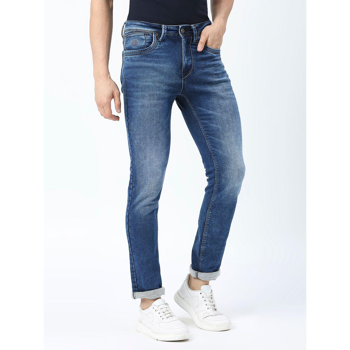 جينز بتفاصيل لون باهت وزر غلق-men-clothing-bottoms-jeans-image-3