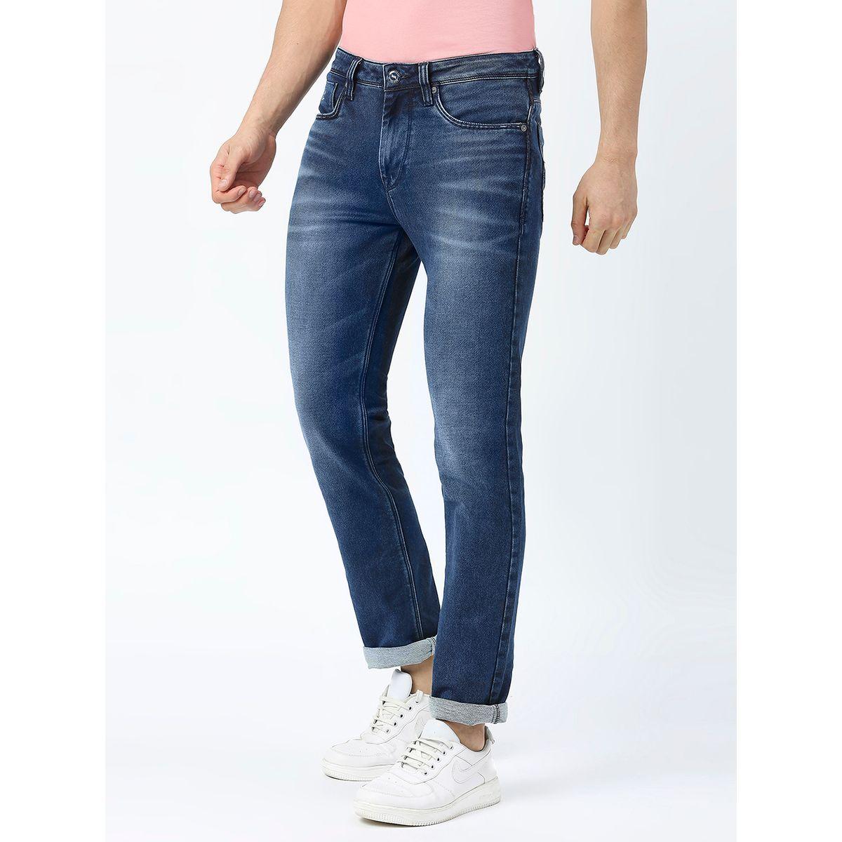 Lawmanpg3 Mid Rise Sim Fit Faded Jeans with Pockets-men-clothing-bottoms-jeans-image-2