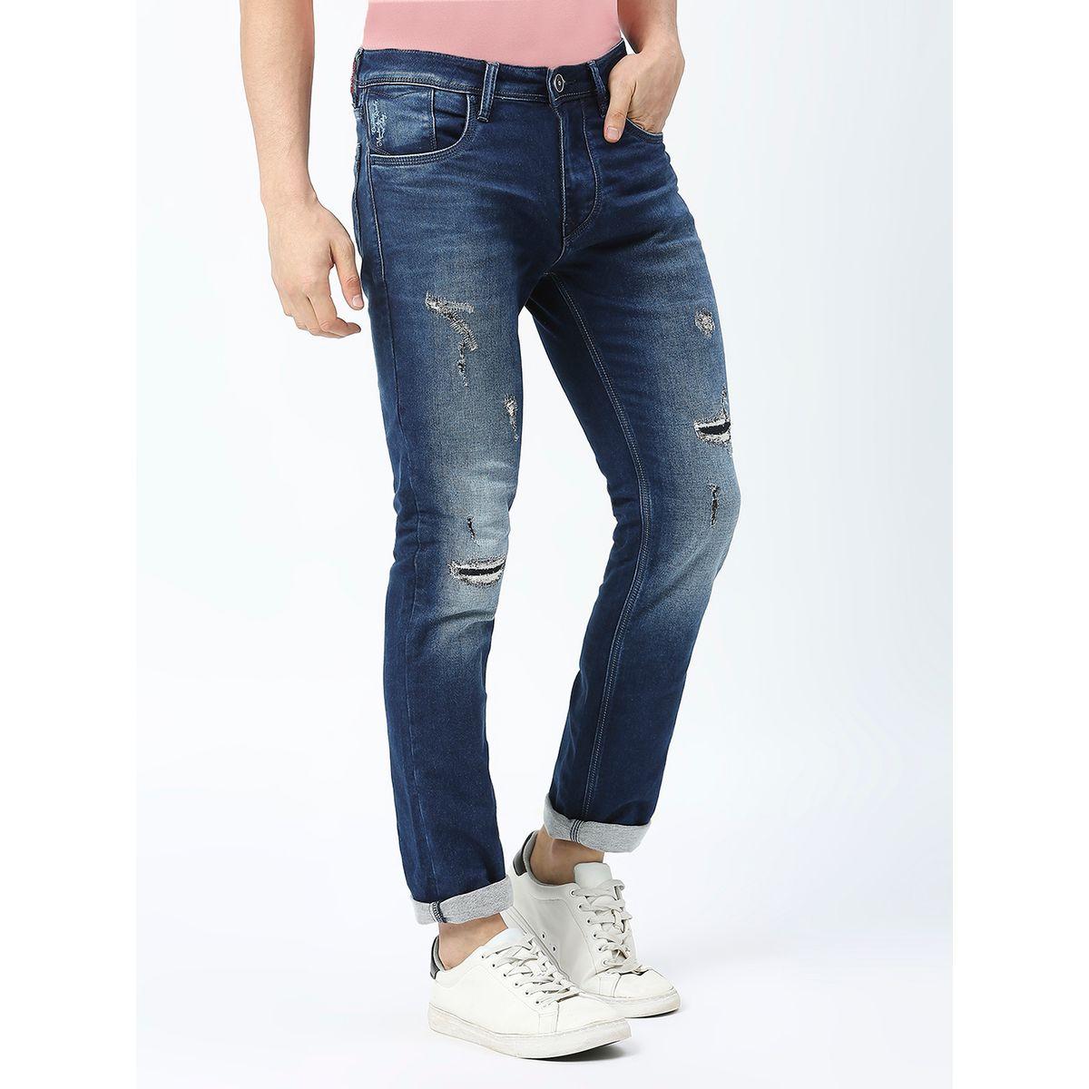 Lawmanpg3 Mid Rise Slim Fit Distressed Faded Jeans-men-clothing-bottoms-jeans-image-3