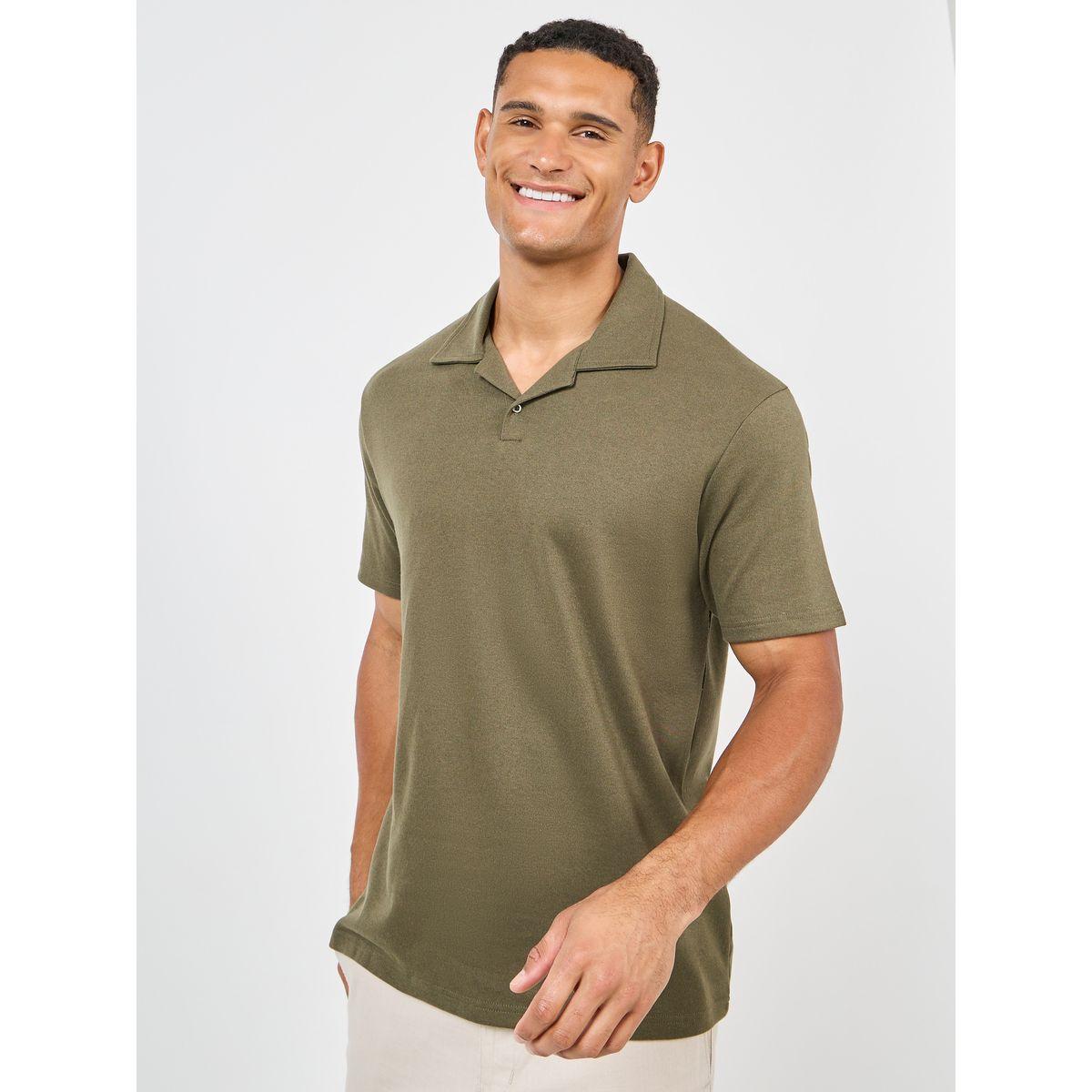 Styli Revere Button Collar Interlock Relax Polo-men-clothing-tshirtsandpolos-polos-image-1