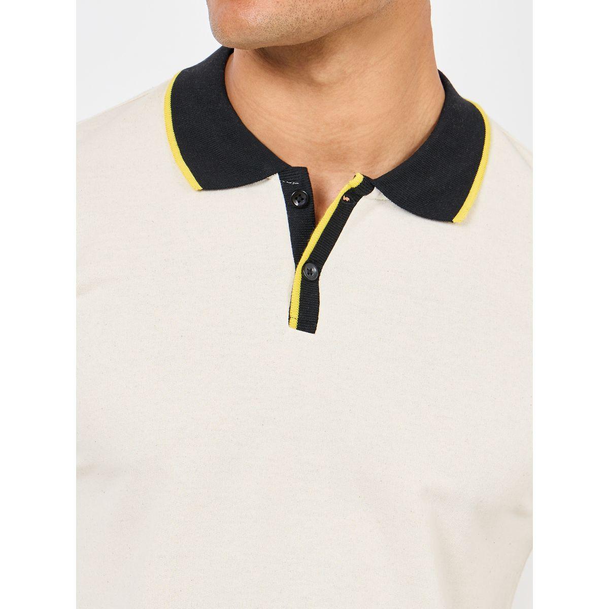 Styli Terry Contrast Tipped Collar Short Sleeves Regular Fit Polo-men-clothing-tshirtsandpolos-polos-image-3